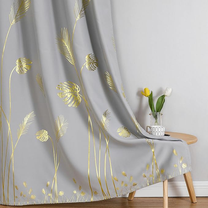 Light Grey Blackout Curtains 72 Inches Long, Light Blocking Thermal Insulated - Image 7
