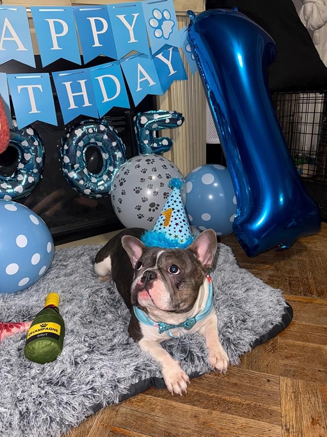 5 Balloon - Metallic Blue Birthday Number Balloons, 40 Inch Decorations | - Image 9