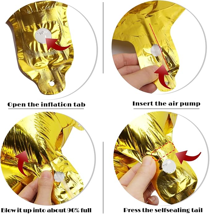 Gold 30 Balloon - Image 5