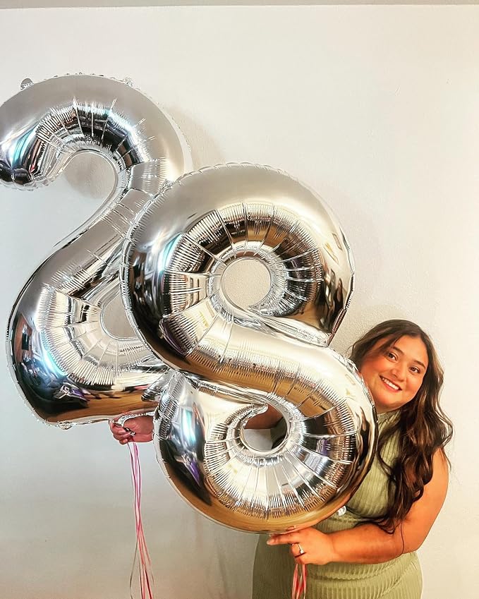 0 Balloon - Light Green Birthday Number Balloons, 40 Inch Party Decorations | - Image 4