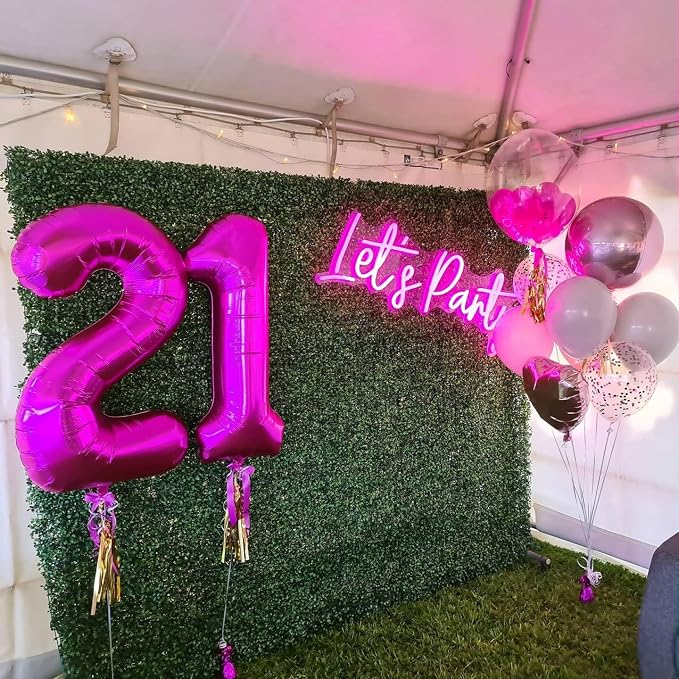 Rosy Purple Number 2 Balloon 40 Inch - Image 3