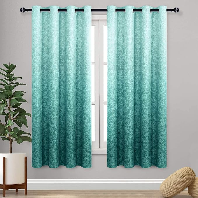 DWCN Ombre Curtains for Bedroom by DWCN