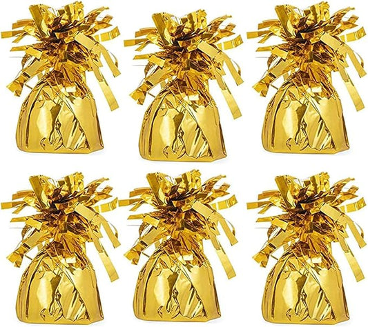 Chochkees Gold Metallic Balloon Weights, Novelty and Gag Gifts, 5.5" Inches by Chochkees