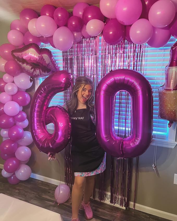 Rosy Purple 0 Balloon - Image 7