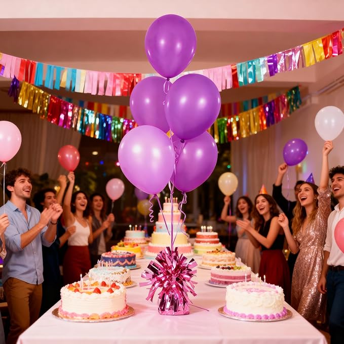 balloon weights are perfect for parties, weddings. Each pack includes 6PCS - Image 4