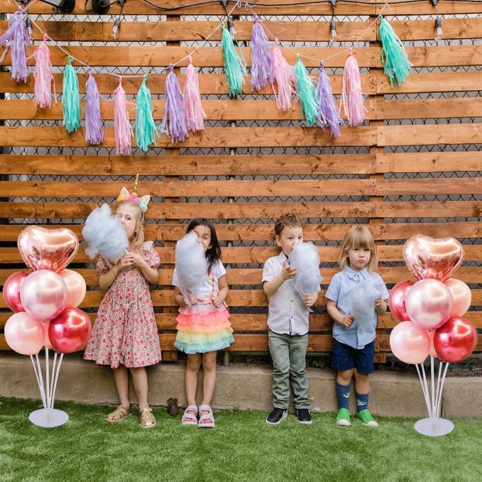 4 Sets Balloon Stand Kits, Balloon Sticks Holder - Image 8