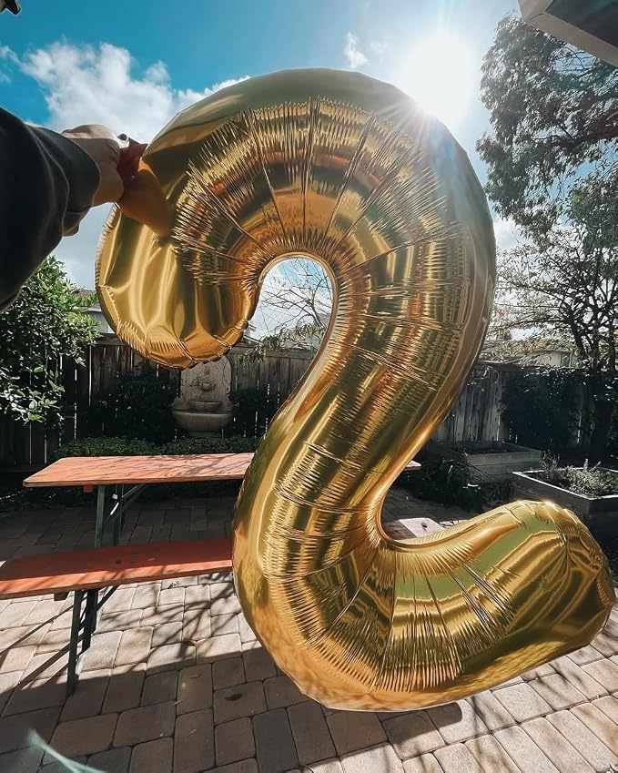 Light Gold 2 Balloon - Image 2
