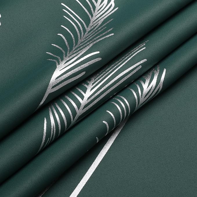Green Blackout Curtains 63 Inches Long - Image 8