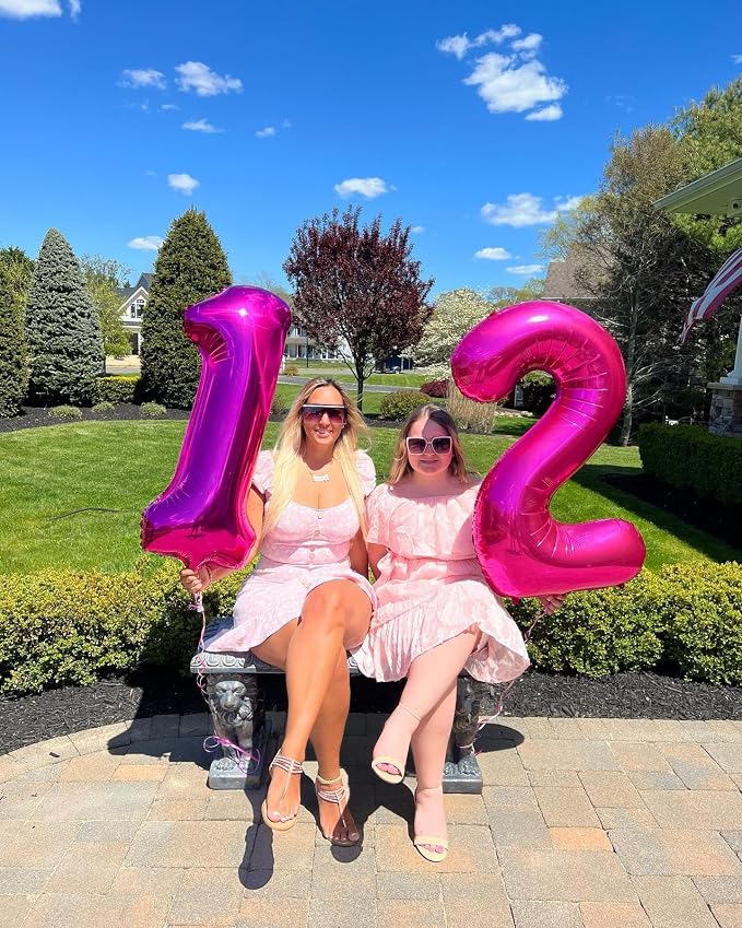 Hot Pink 12 Balloon - Image 4