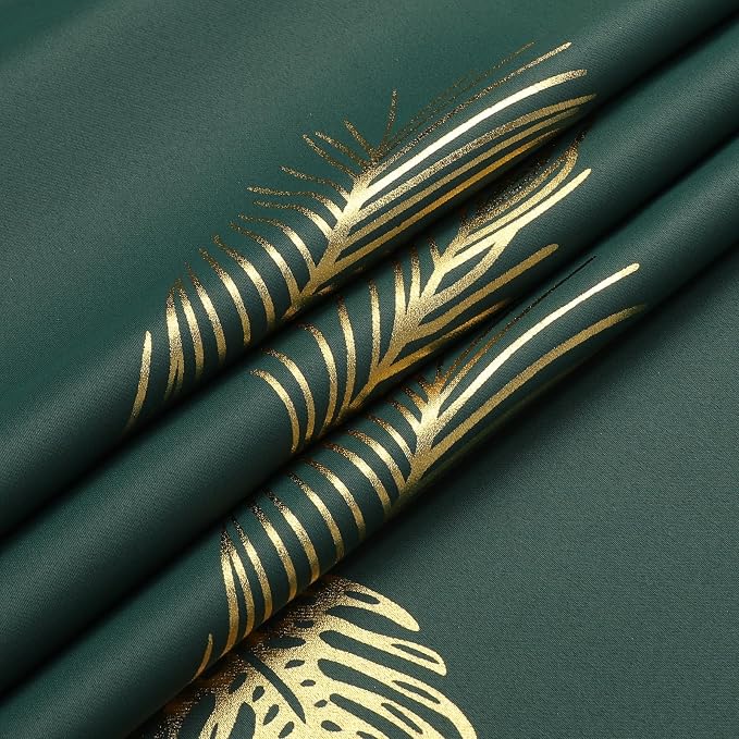 Green Blackout Curtains 63 Inches Long - Image 8