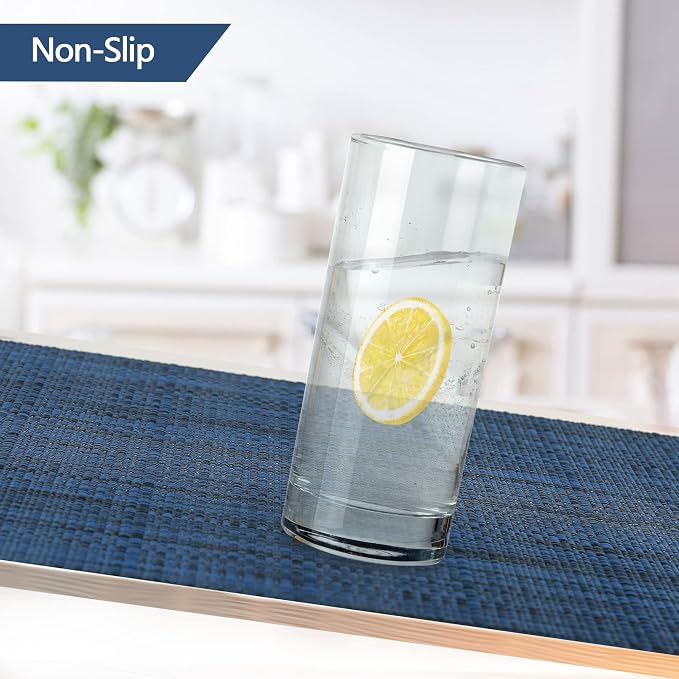 SLKQG Navy Blue Placemats Set of 6 - Image 6