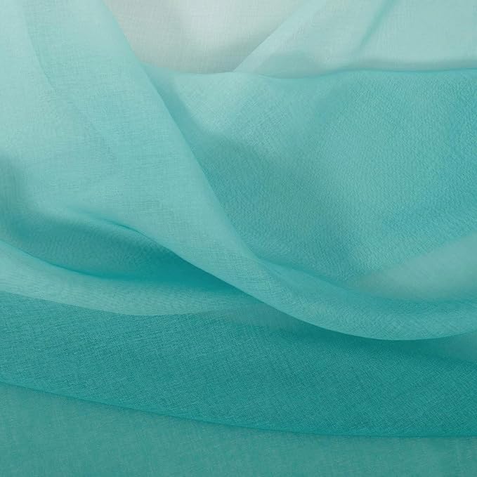 DWCN Ombre Short Sheer Curtains - Image 5