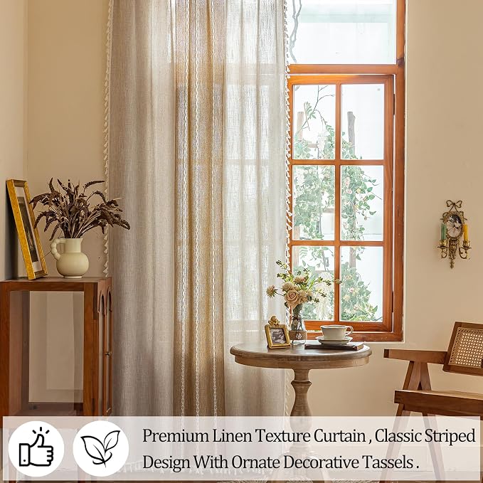 Sutuo Home Boho Curtains 72 inches Long - Image 5