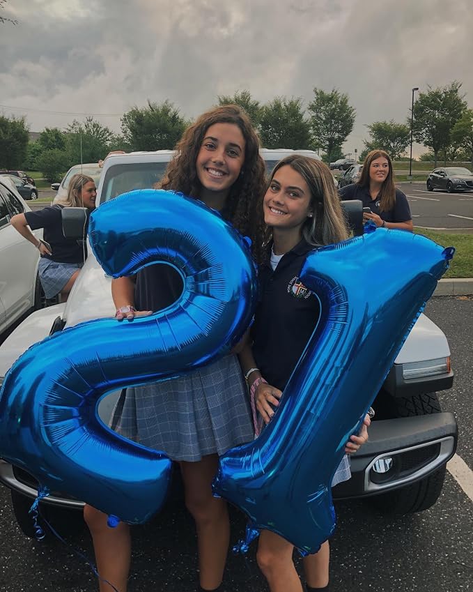Navy Blue 23 Balloon - Image 3