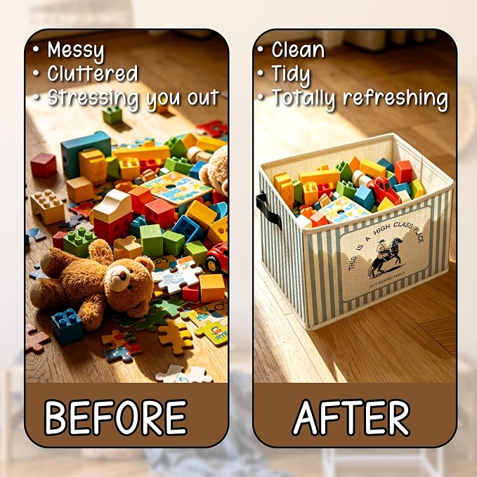 Funny Western Cowboy Storage Basket - Image 6