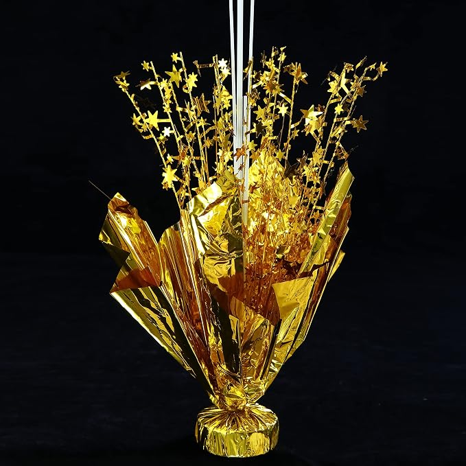 4 Set Gold Table Centerpiece Balloons Stand Kit - Image 7
