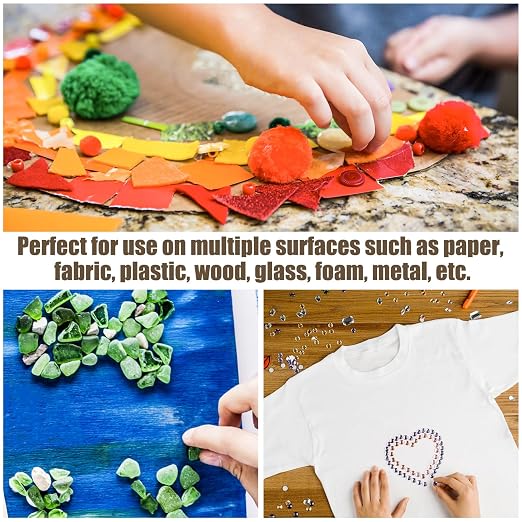 BAOFALI 600 Pcs 1/8in 2 Roll Ultra Thin Adhesive Dots, Double Sided Stickers - Image 2