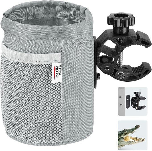 KEMIMOTO Motorcycle Cup Holder, Oxford Fabric Motorcycle Drink Holder by kemimoto
