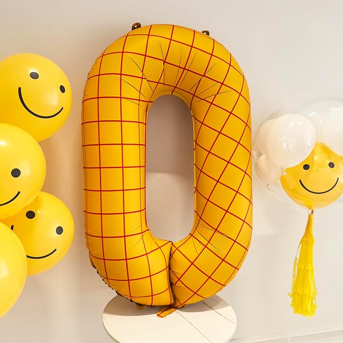 40 In Matte Yellow Number 1 Balloons Helium Foil Mylar Balloon Digital 1 | The - Image 5