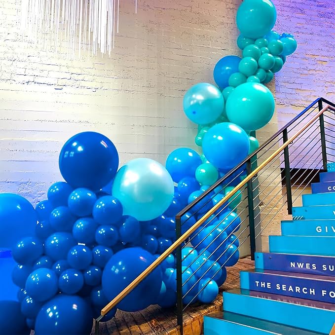 PartyWoo Royal Blue Balloons 20pcs Dark Blue Latex Helium Balloons 18 Inch | - Image 6