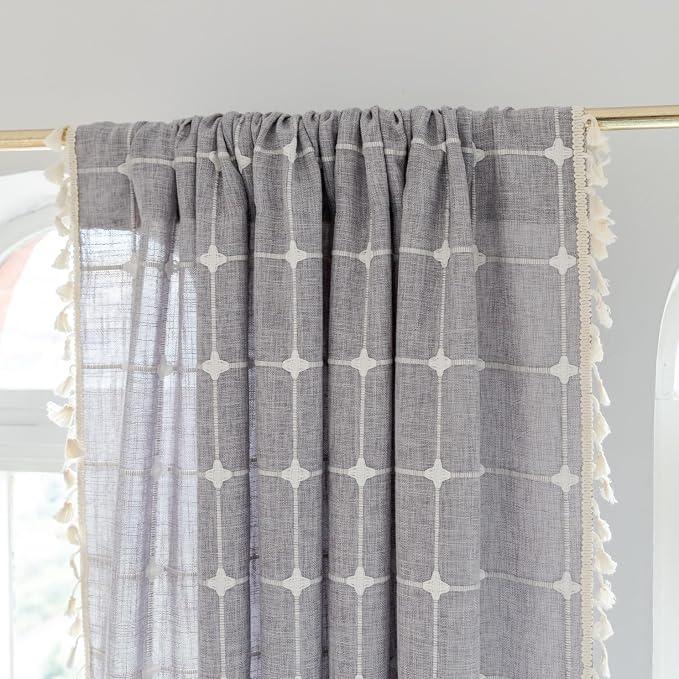 Sutuo Home Boho Curtains 96 Inches Long - Image 4
