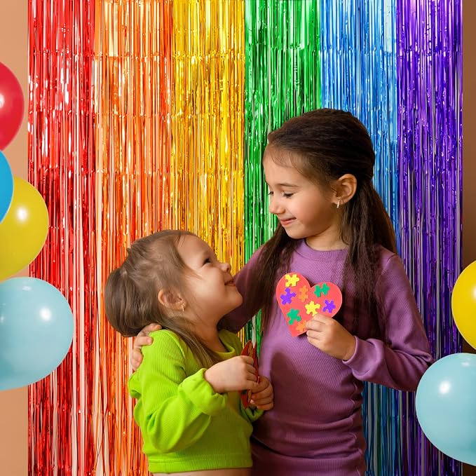 Rainbow Party Decorations, Pride Decorations, Photobooth Prop - Image 9