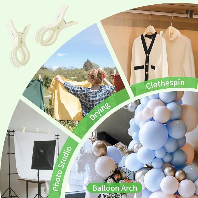 PUGPIU 24 Pack Balloon Arch Clips - Image 5