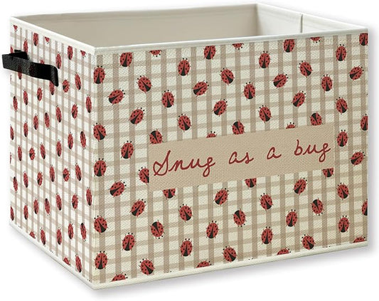 Ladybug Kids Nursery Foldable Storage Bins Box by KSDUT