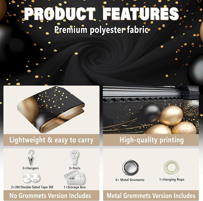 Custom Backdrop Personalized 5x8 Ft, Customized Photo Backdrop Banner - Image 5
