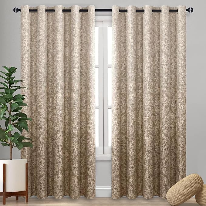 DWCN Ombre Room Darkening Blackout Curtains by DWCN