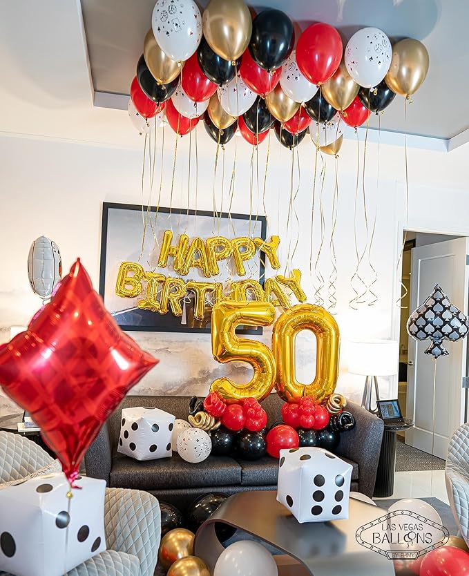 Gold 19 Balloon - Image 9