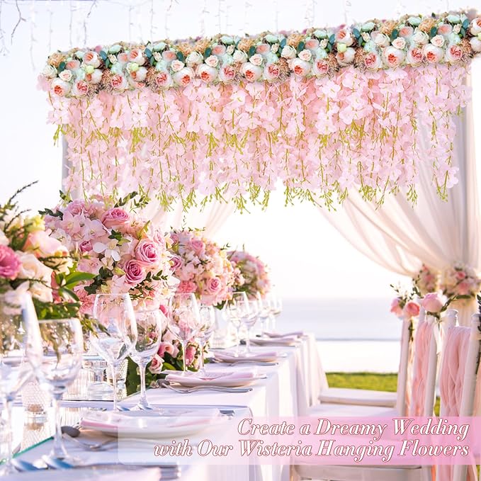 36 Pack Hanging Flowers - Image 6
