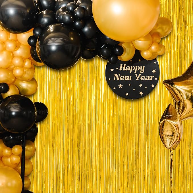 8 Pack 2026 Graduation Party Decorations, 3.28 FT x 7.05 FT Gold Backdrop - Image 7