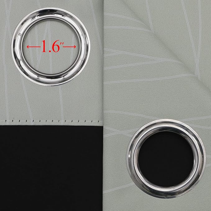 Blackout Curtains 102 Inches Long 2 Panels - Image 7