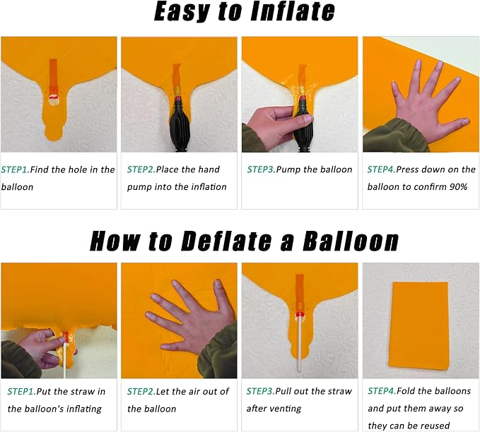 Orange Birthday Number 1 Balloon 40 inch Fluorescent Orange Number 1 | Helium - Image 3