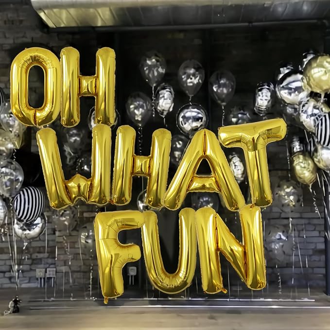 Letter Balloons Gold Party Balloon - Image 6