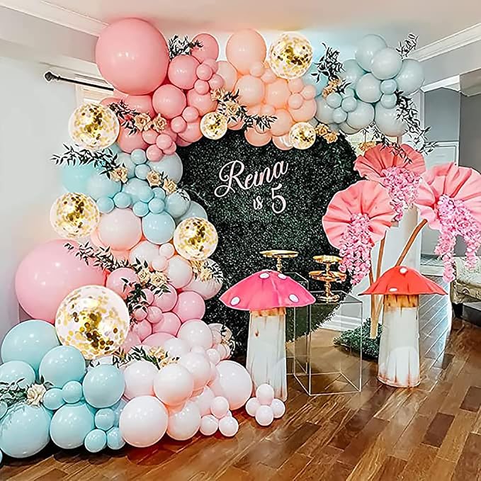Pastel Orange Balloons 18 Inch 24 Pack Matte Helium Latex Round Balloons - Image 5