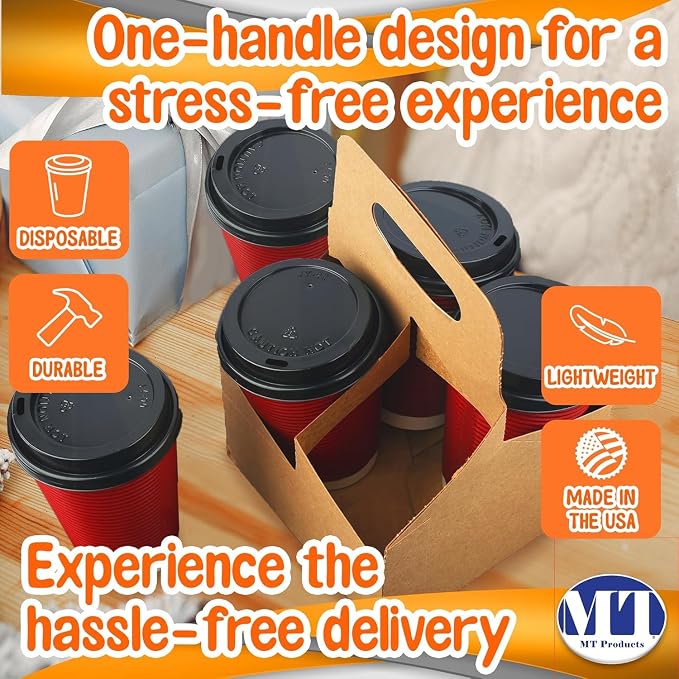 MT Products Kraft Drink Carrier - Image 3