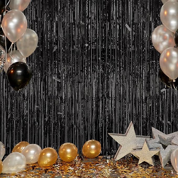 DECOCKRAT 3 Pack Foil Fringe Backdrop - Image 6