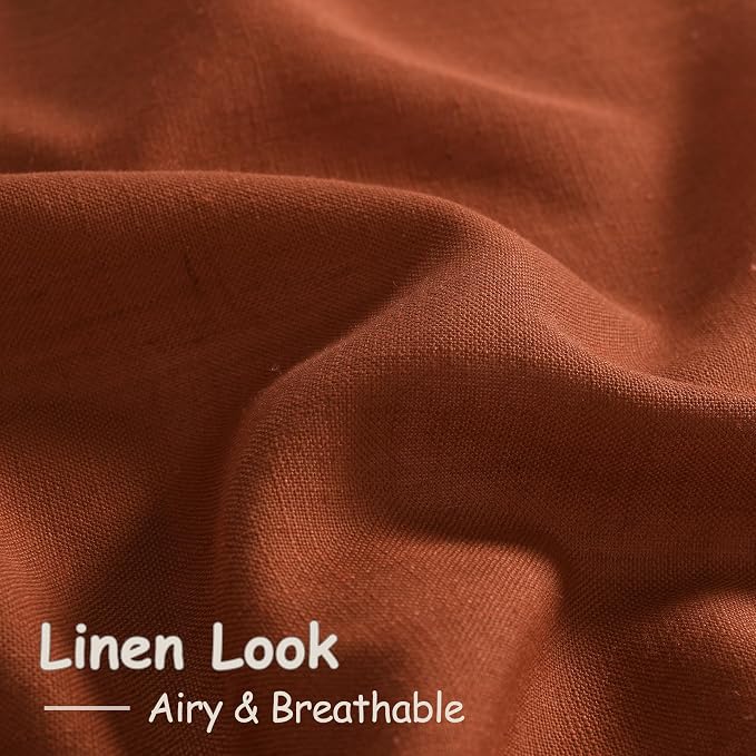 Terracotta Curtains 80 Inches Length - Image 5