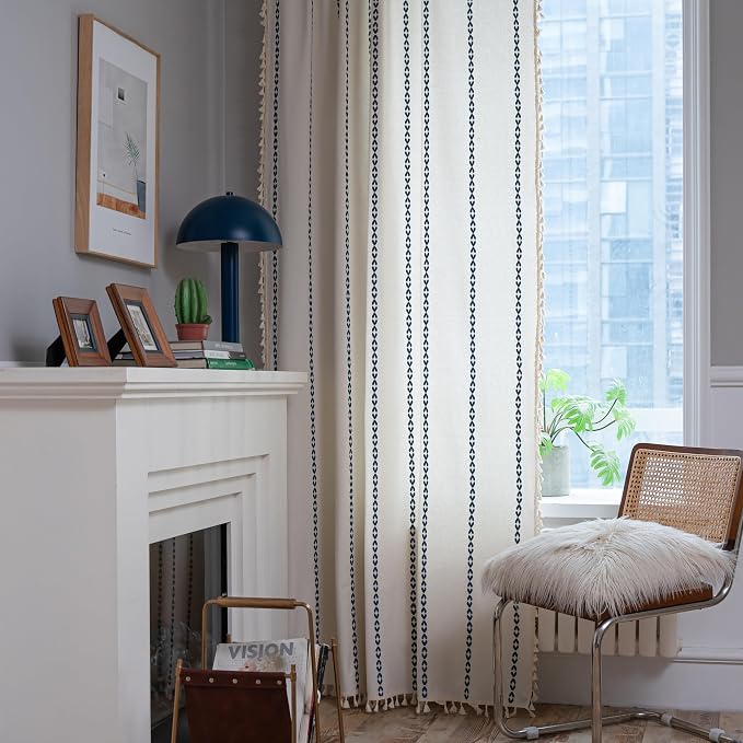 Sutuo Home Boho Kitchen Curtains - Image 5