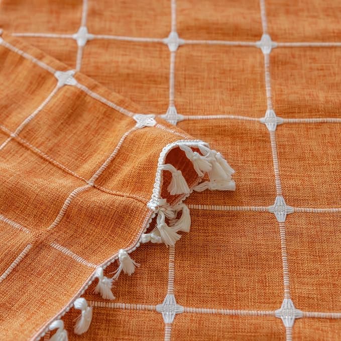 Sutuo Home Terracotta Boho Curtains - Image 5