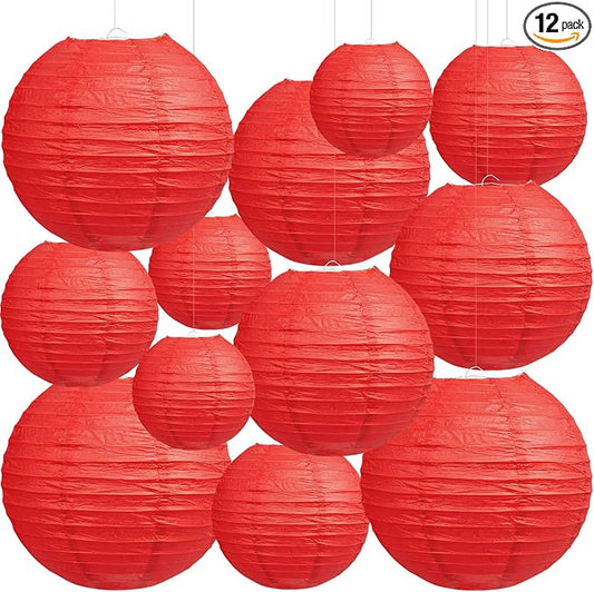 Red Paper Lanterns, bridal showers, restaurants and Chinese Japanese parties by Peywot