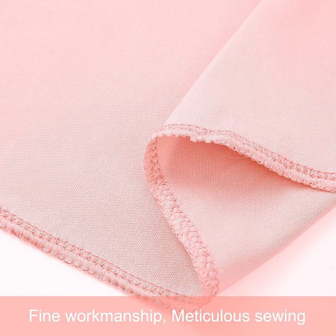 10 Panels Blush Pink Backdrop Curtains - Image 9