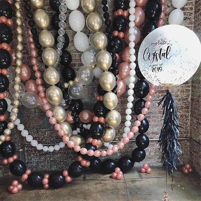 Black Linking Balloons, Quick Link Balloons - Image 7