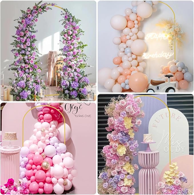 6.6FT Arch Backdrop Stand and Cover Set, Arch Stand - Image 6