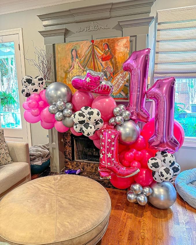 Pink 0 Balloon - Number Balloon 40 Inch, 0th Pink Birthday Decorations | Large - Image 3