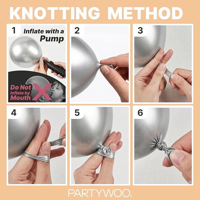 PartyWoo Nude Balloons 152pcs Apricot Boho Fall Color 18 12 10 5 Inch | 18 12 - Image 7