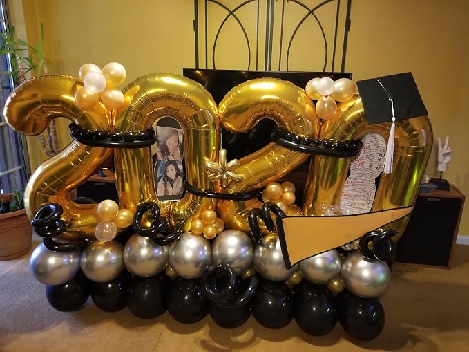 Number Balloons 50 Balloon 40 inch Gold - Image 2
