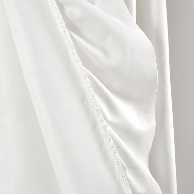 Lush Decor Reyna Ruffle Window Curtain Panel Set, Living room, or Dining Room - Image 3
